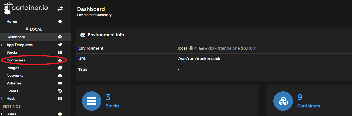 Actualizar un contendor Docker en Portainer paso 2